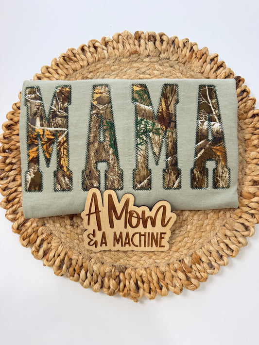 MAMA APPLIQUE SHIRT