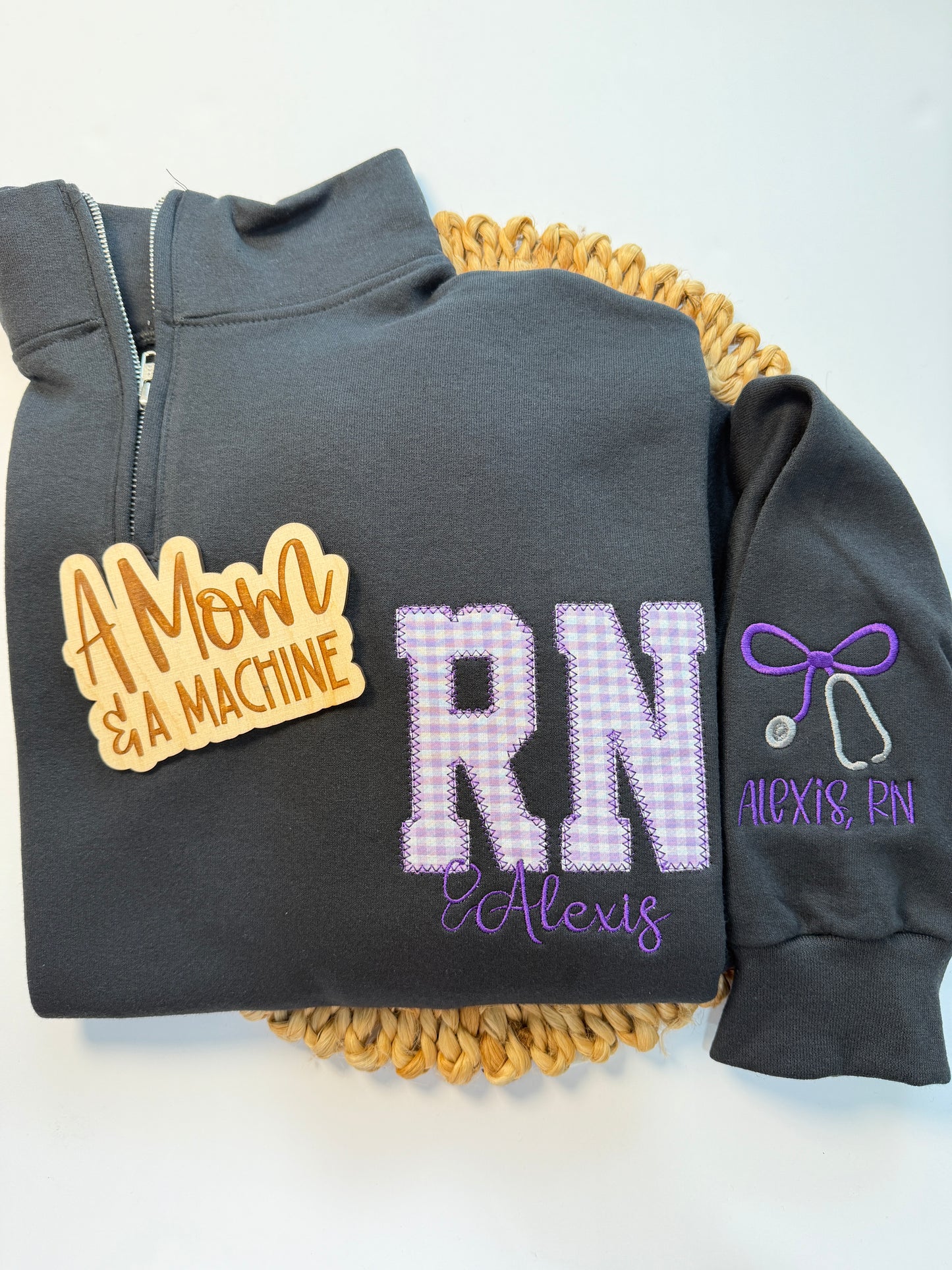 Healthcare Quarter Zip (RN, LPN, CNA, NP, EMT, LAB, etc.)