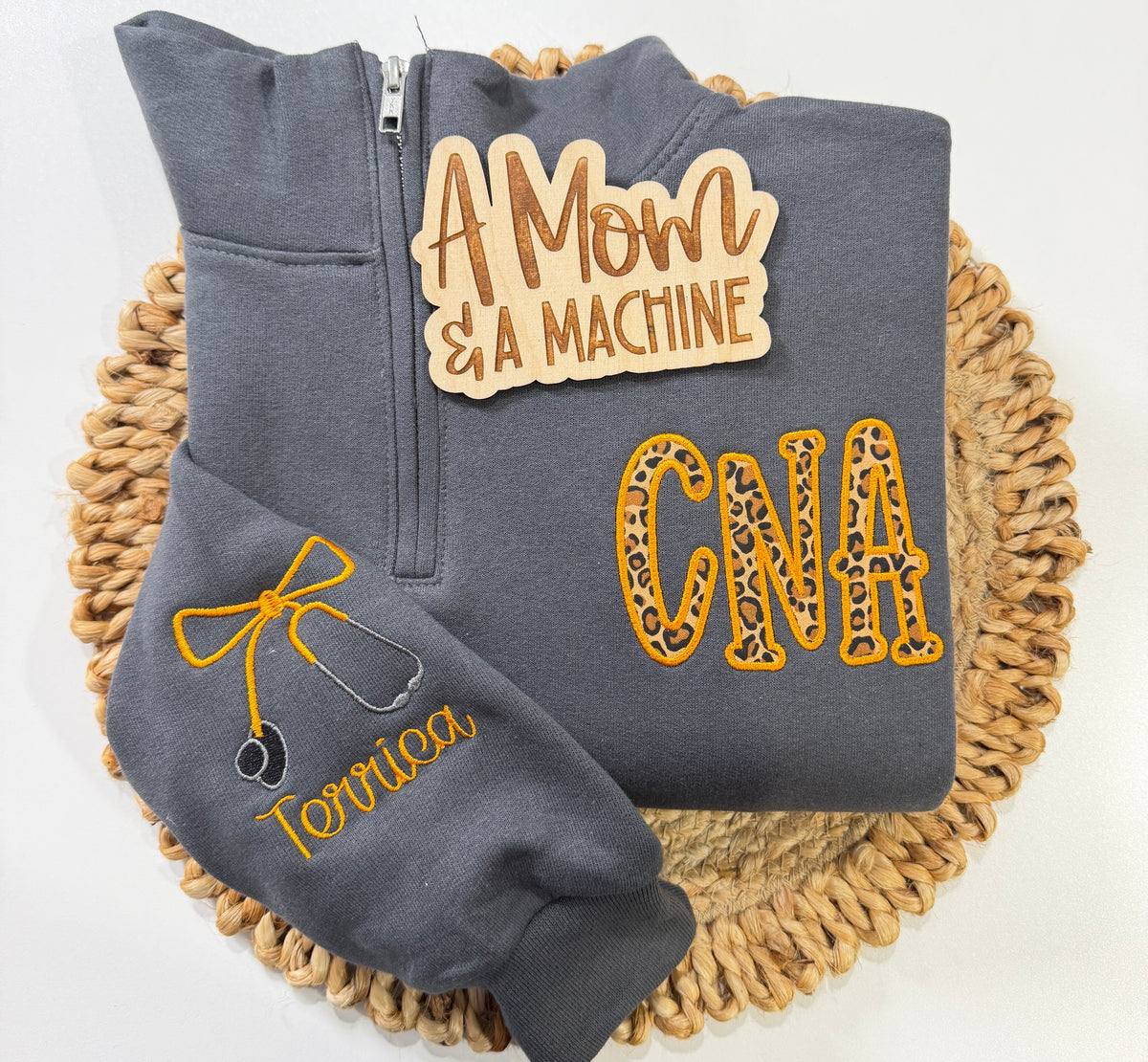 The "DARLING" Quarter Zip