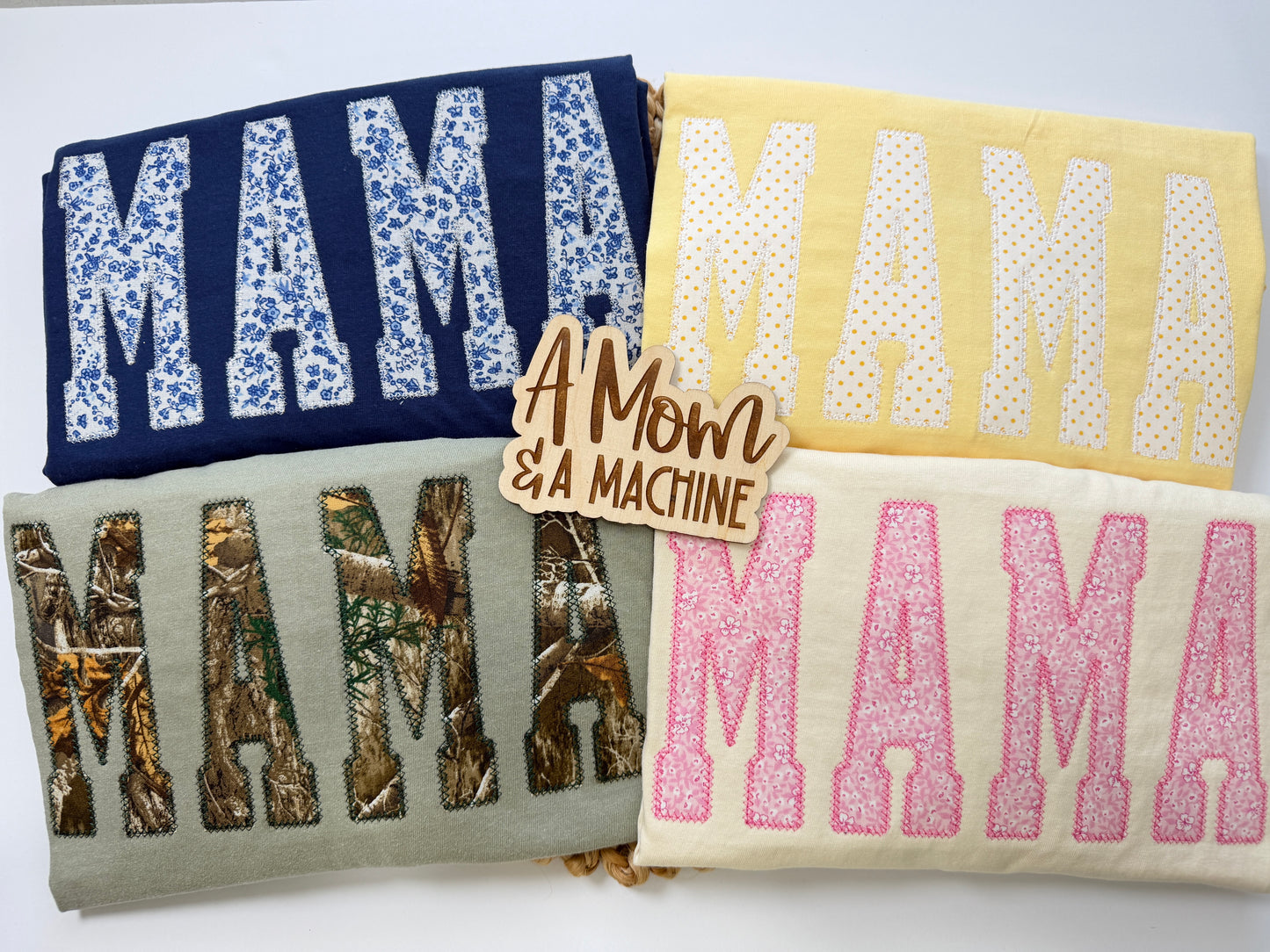 MAMA APPLIQUE SHIRT