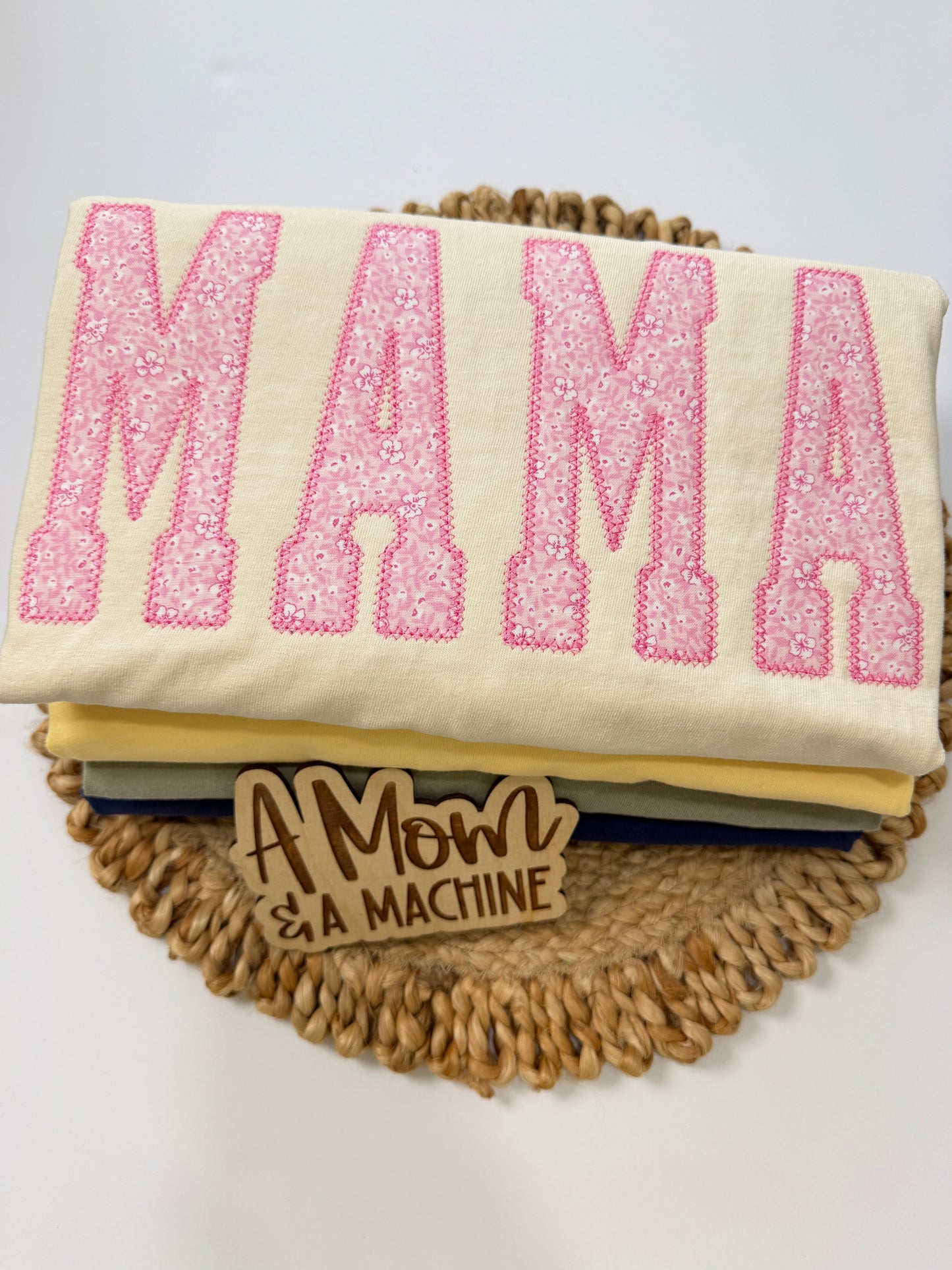 MAMA APPLIQUE SHIRT