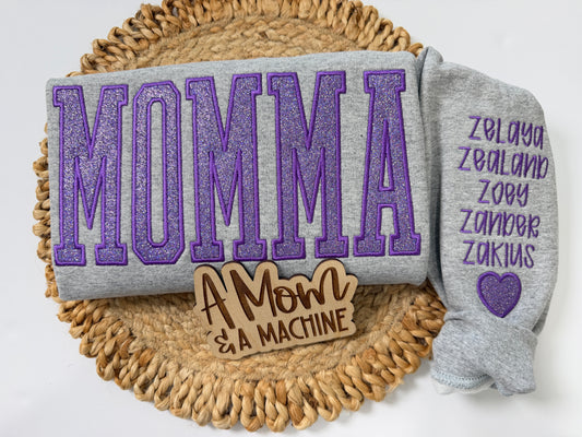 Personalized Glitter Sweatshirt