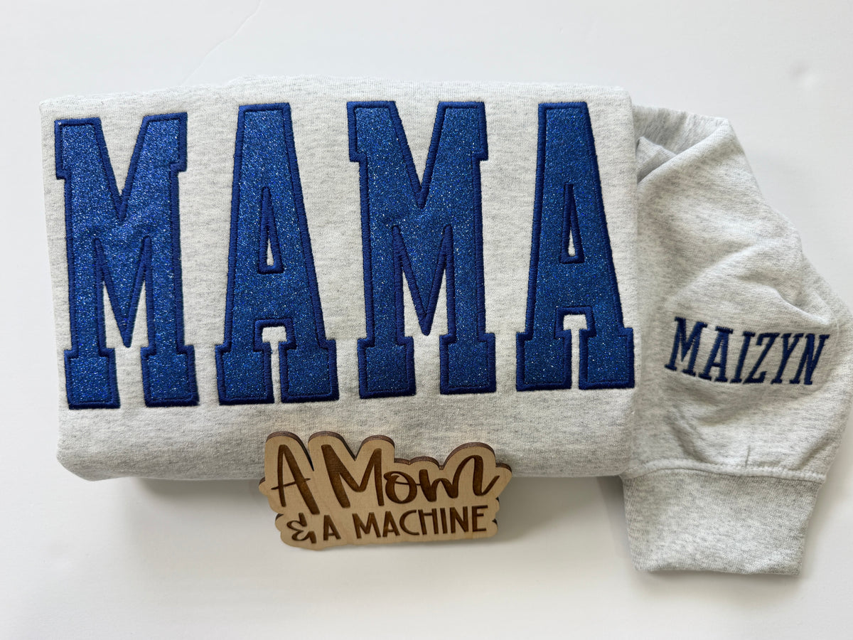 Personalized Glitter Sweatshirt