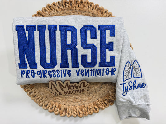 Healthcare Glitter Crewneck